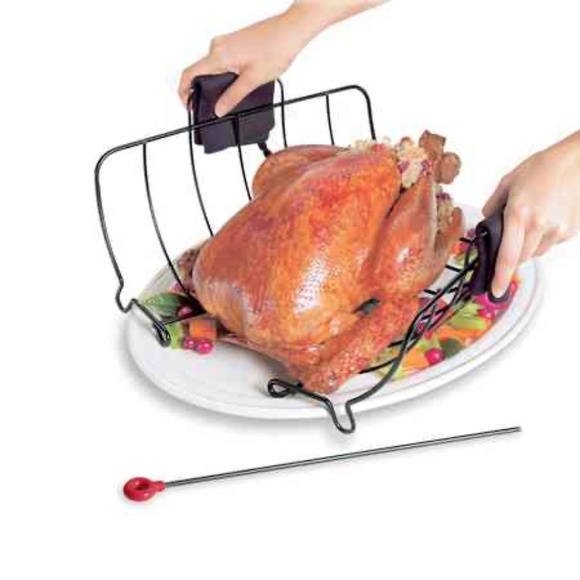 Cuisipro Roasting Rack - Roast & Turkey Rack - Picture 3 of 10